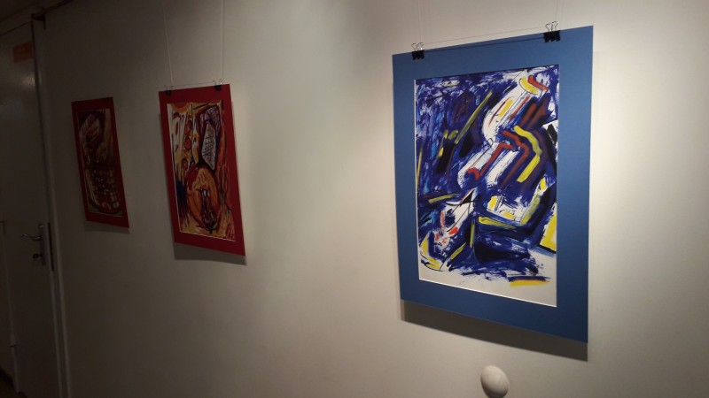 "Новая заря" - выставка работ художника-абстракциониста Афекса Твина